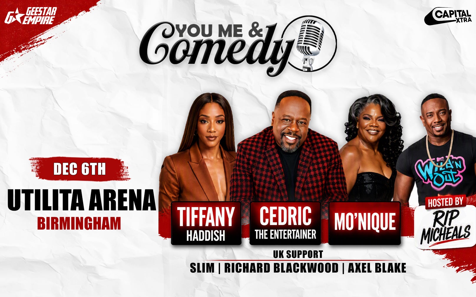 More Info for You Me & Comedy
