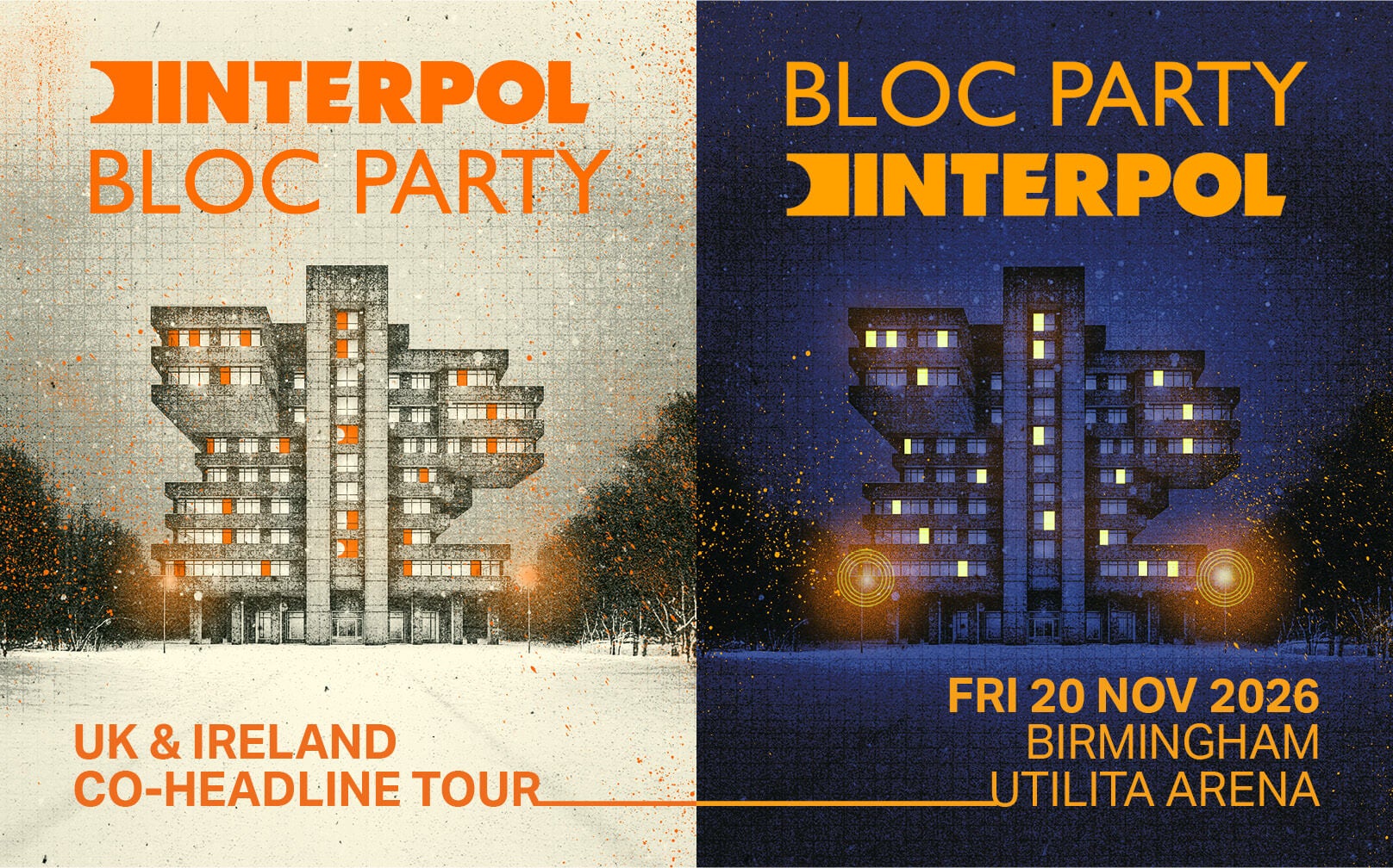 Bloc Party & Interpol