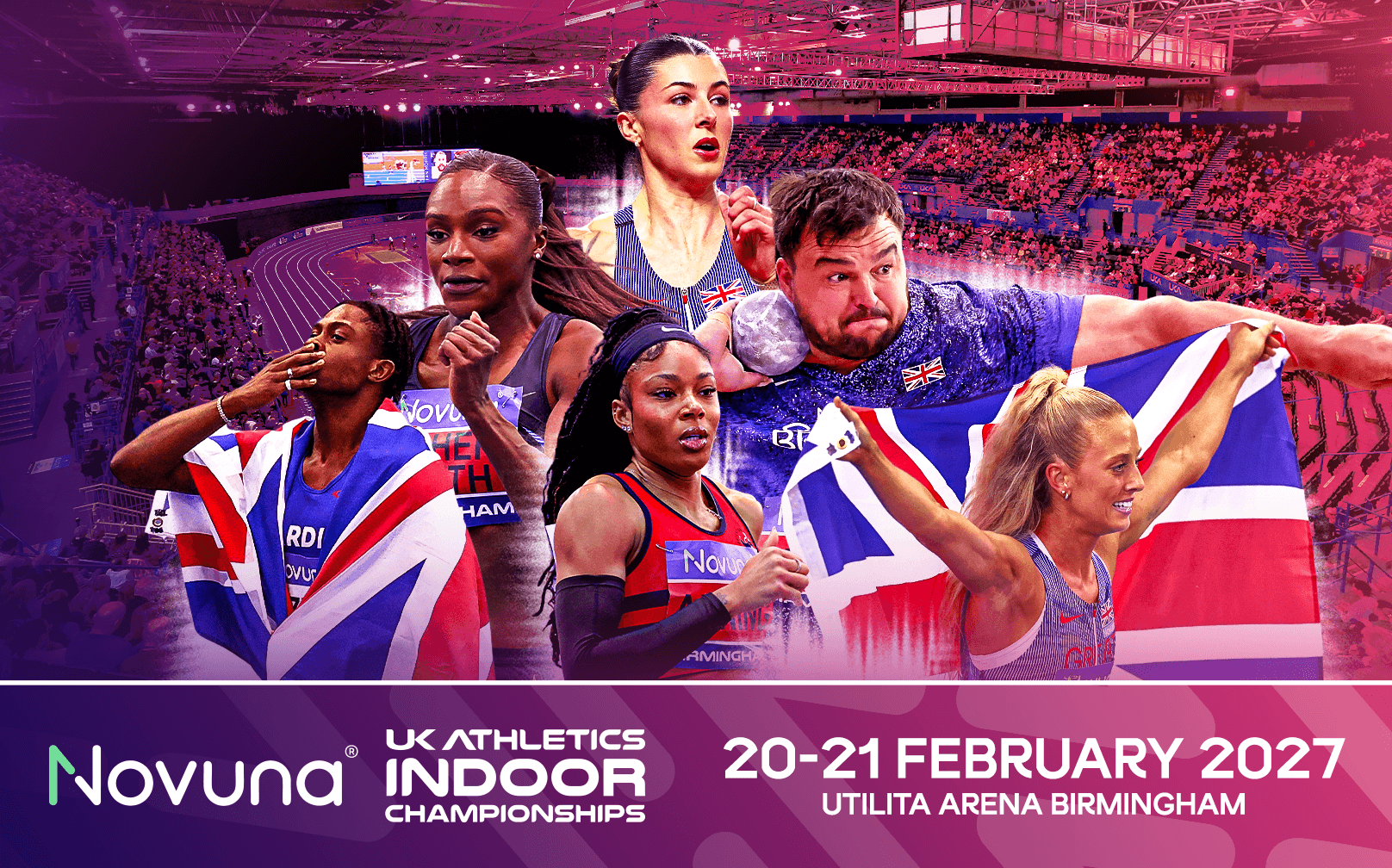 Novuna UK Athletics Indoor Championships Birmingham 2027