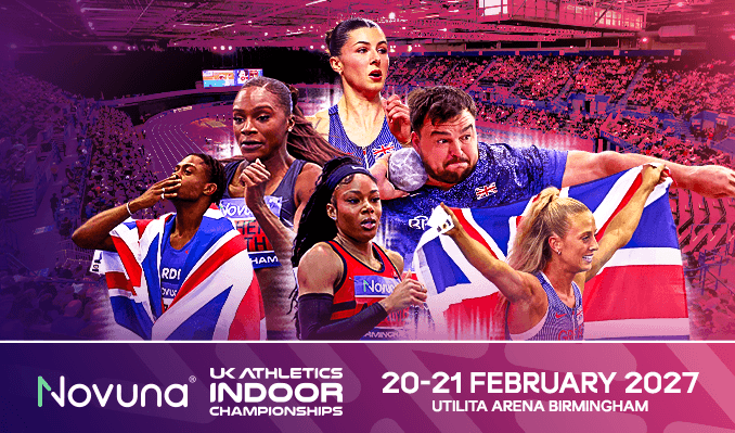 More Info for Novuna UK Athletics Indoor Championships Birmingham 2027