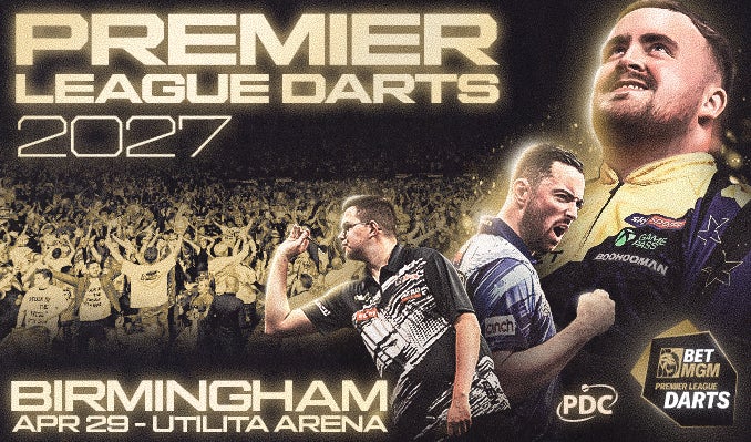 More Info for BetMGM Premier League Darts 2027