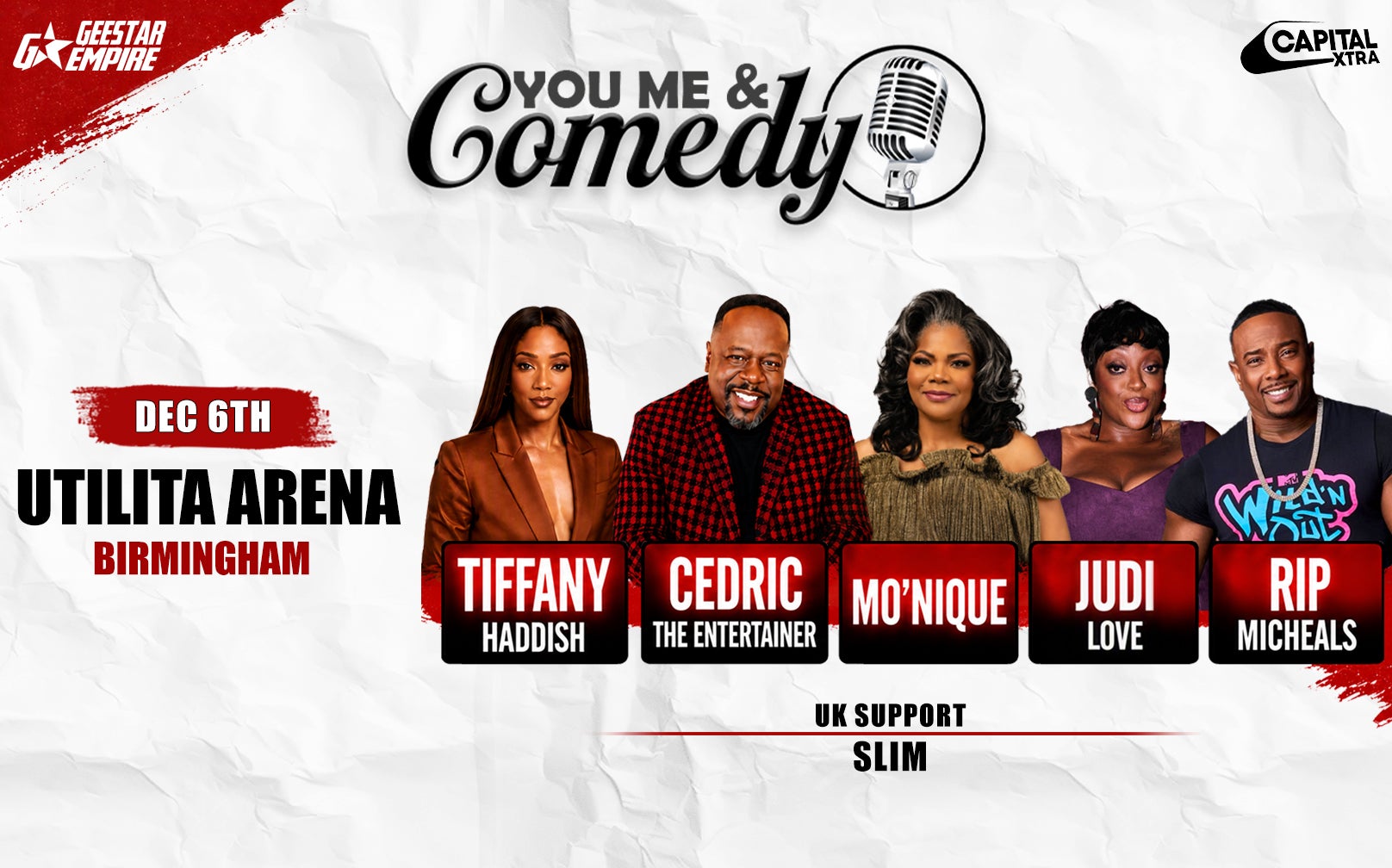 More Info for You Me & Comedy