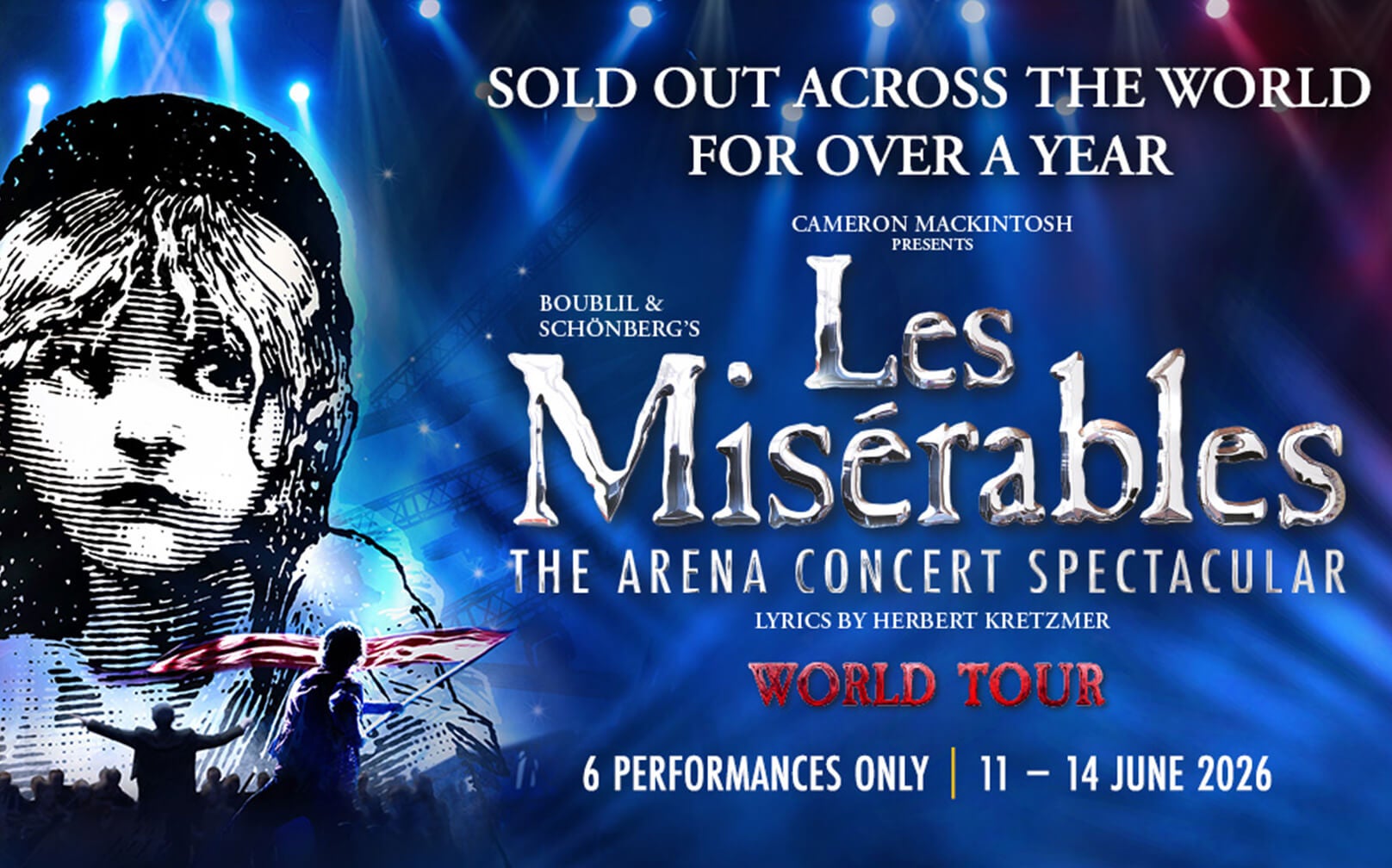 Miserable Event Les Misérables: The Arena Concert Spectacular | Utilita Arena Birmingham